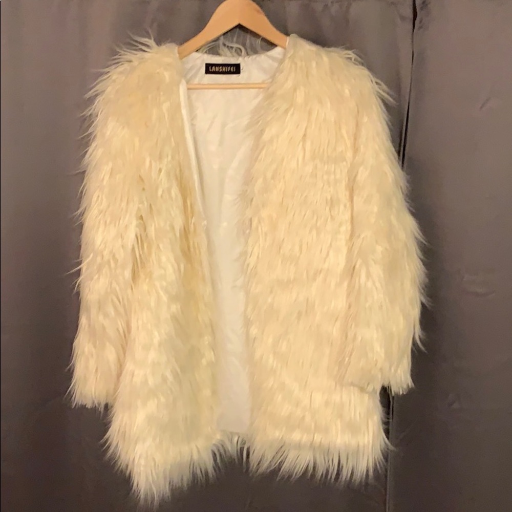 faux fur coat